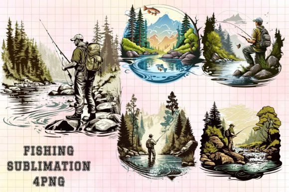 Download Fishing PNG Sublimation - Fishing Collection
